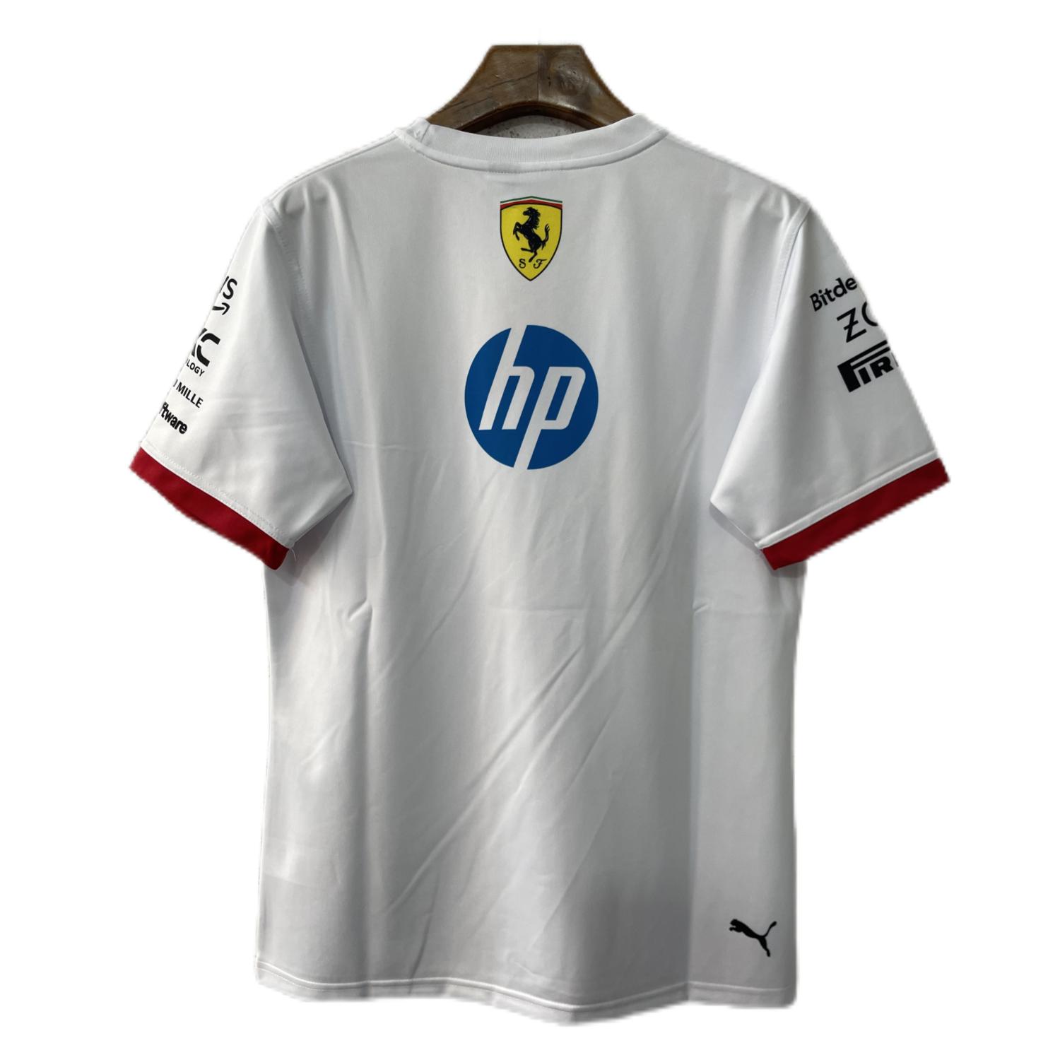 2025 F1 Ferrariα White S-5XL