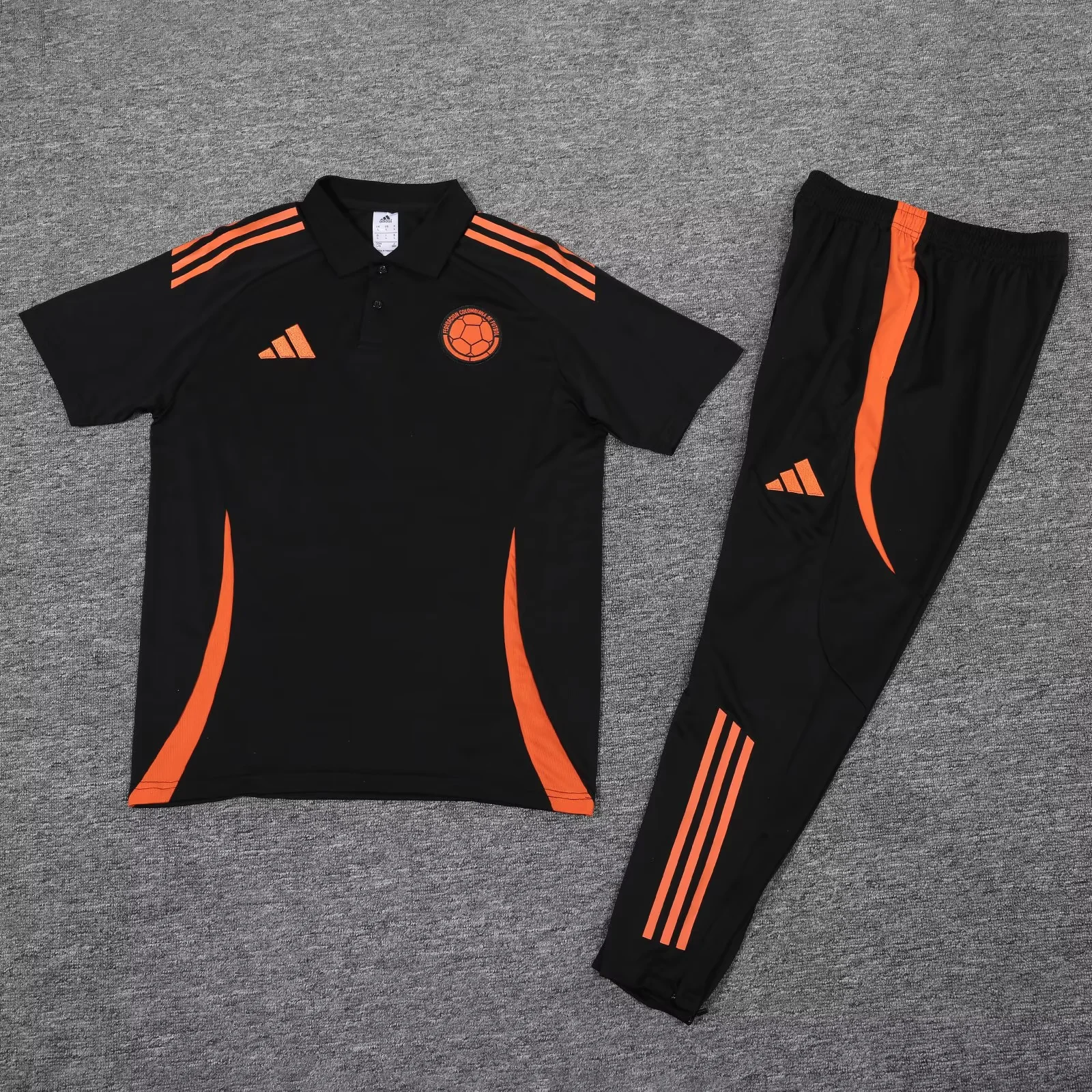 Colombia Short Sleeves Long Pants Black 3