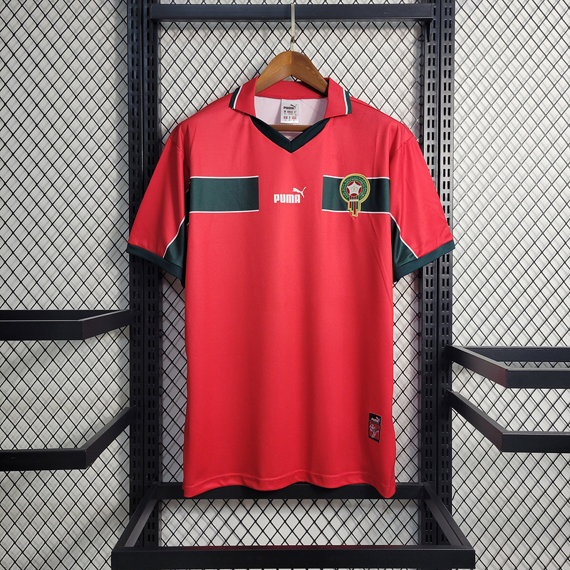 Retro Morocco 1998 Red S-XXL