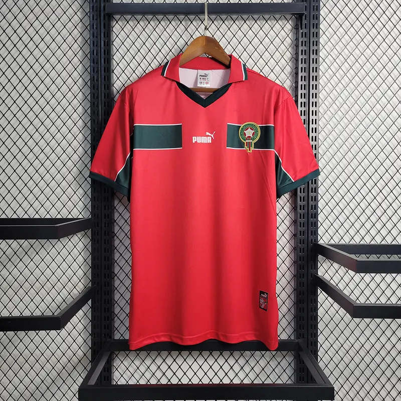 Retro Morocco 1998 Red S-XXL