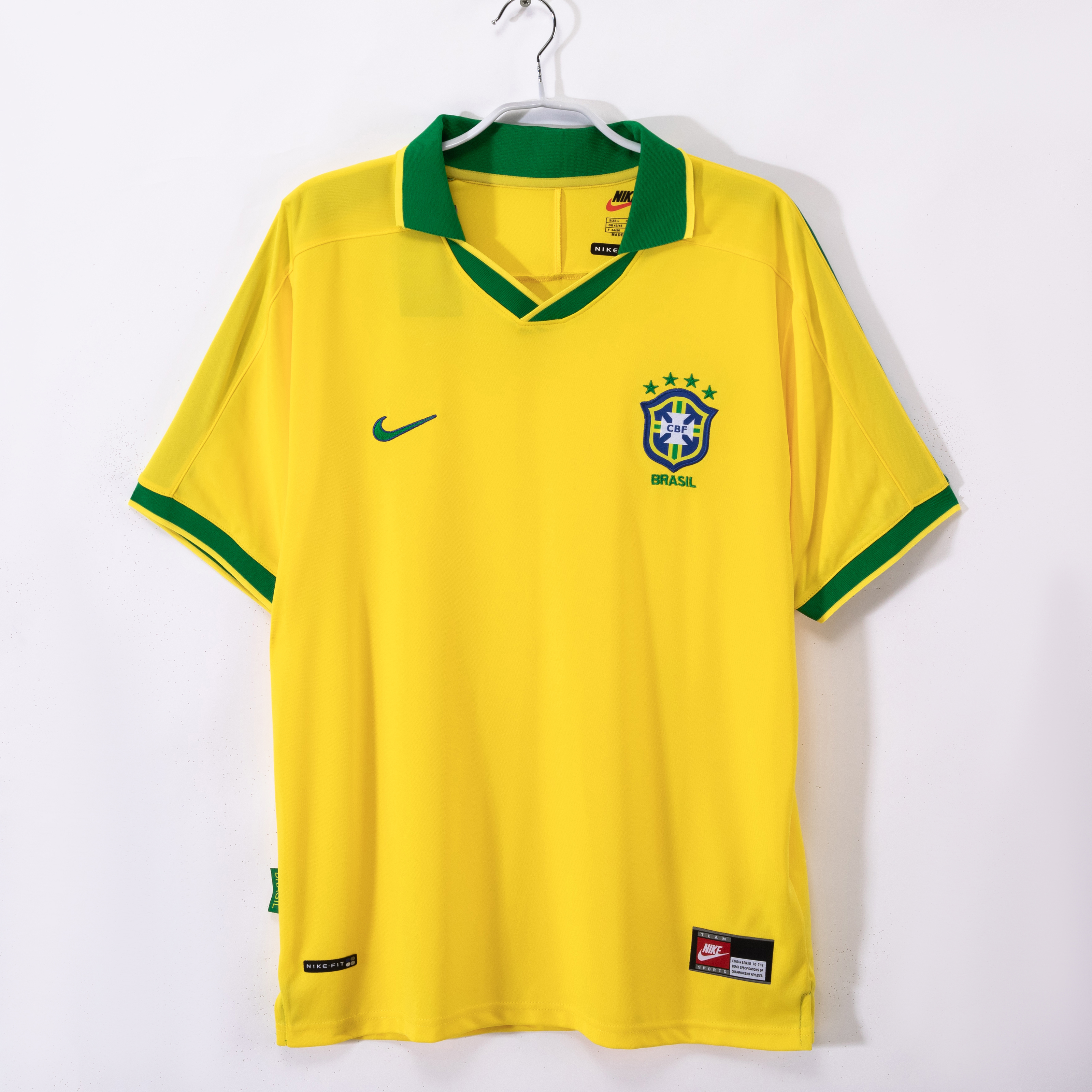 Retro Brazil 1997 Home Yellow