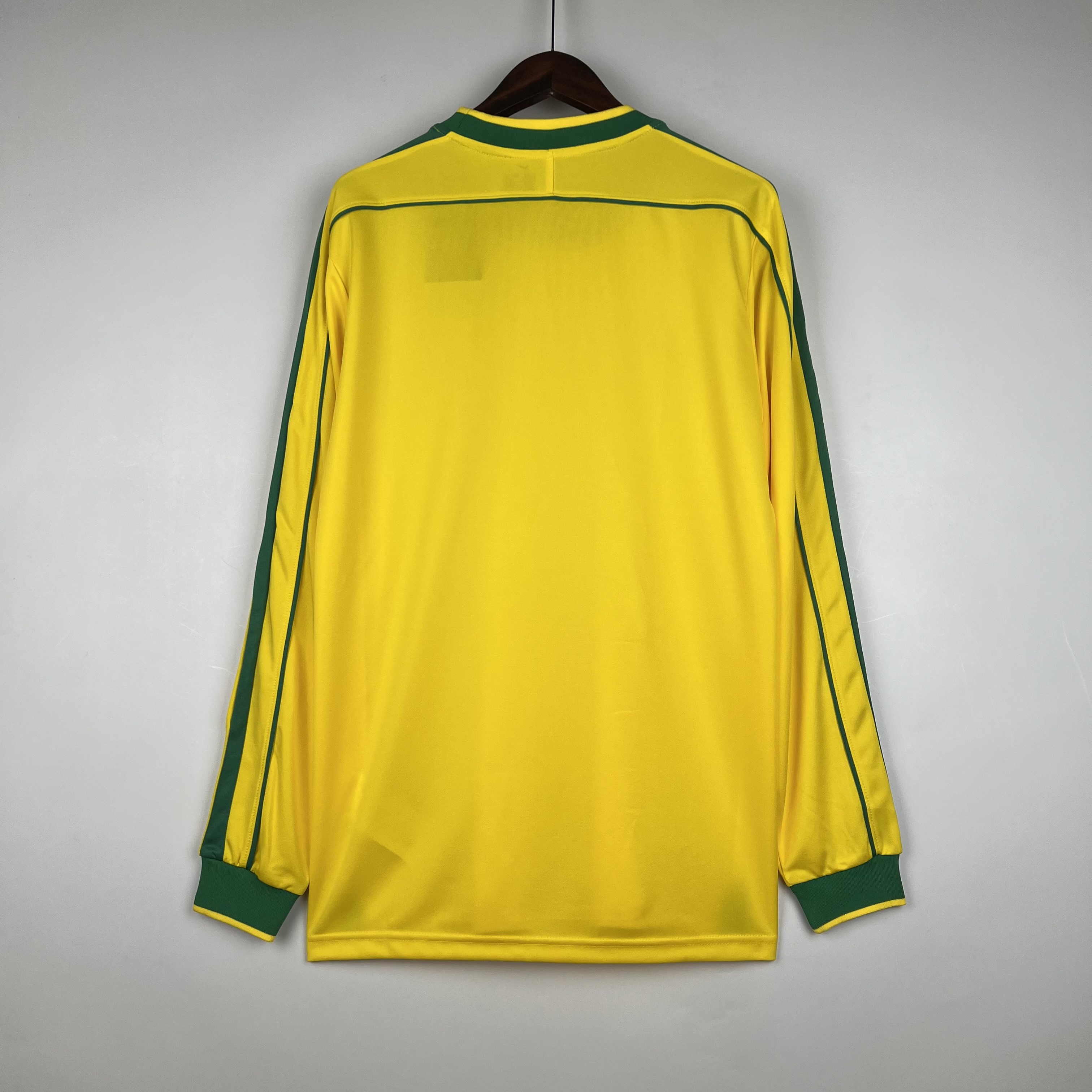 Retro 1998 Brasil Home Long Sleeves size S-XXL