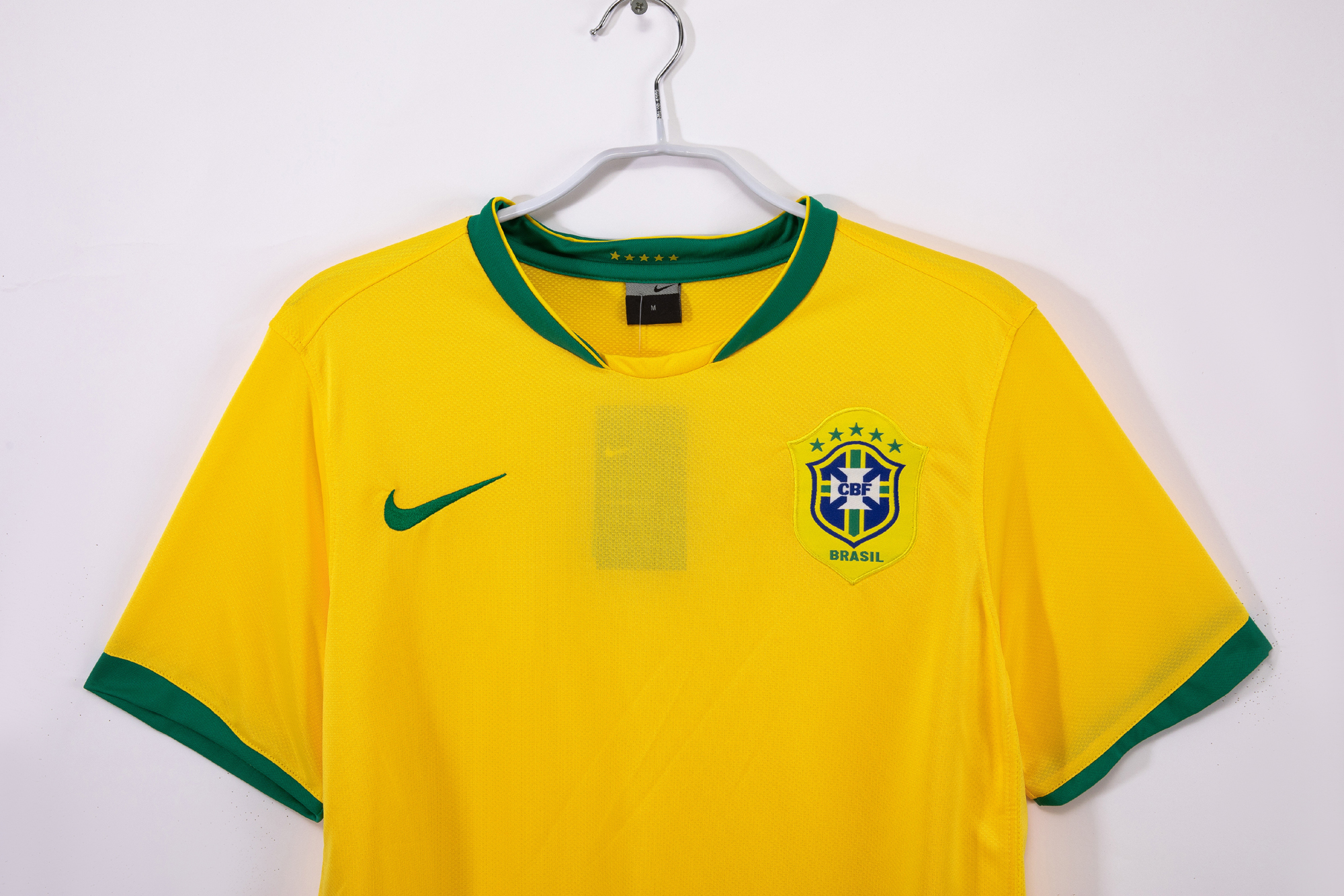 Retro  Brazil 2006 Home Yellow 3