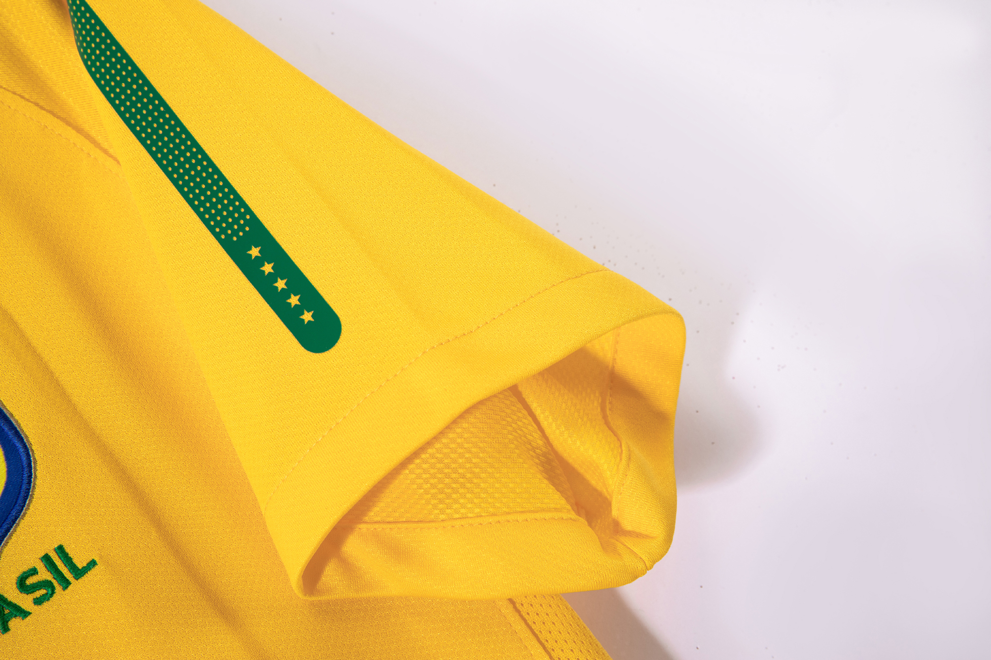 Retro  Brazil 2010 Home Yellow 3