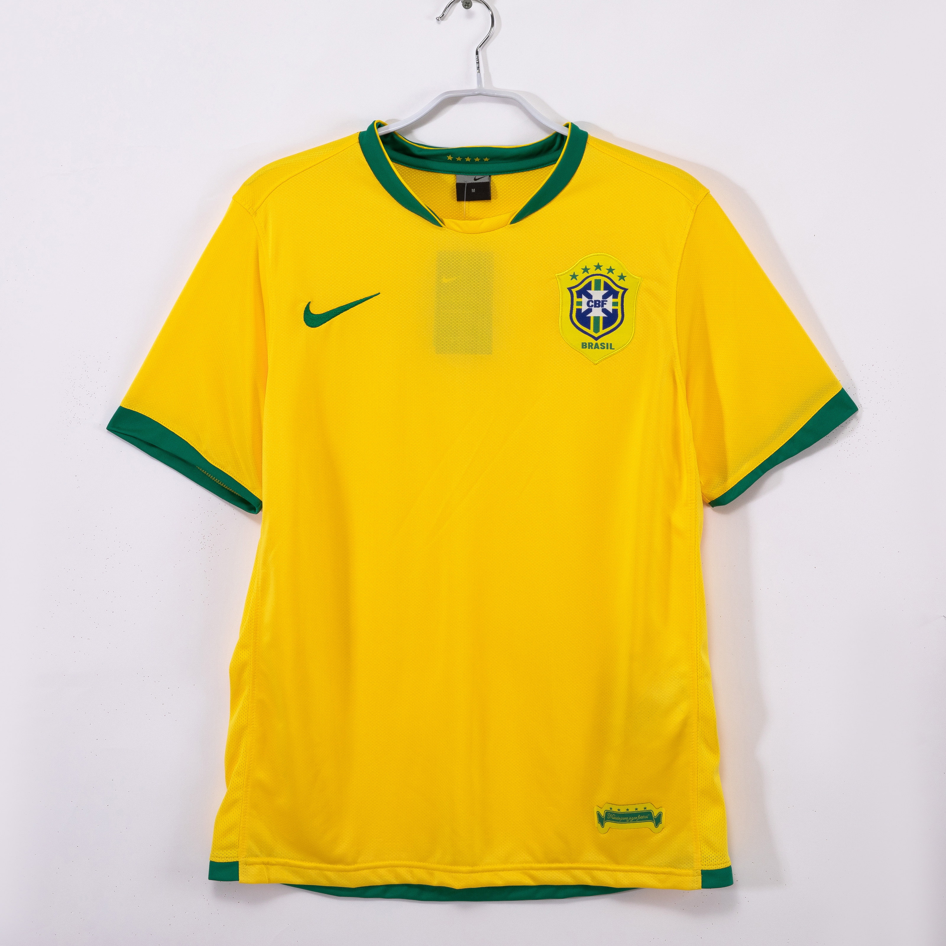 Retro Brazil 2006 Home Yellow