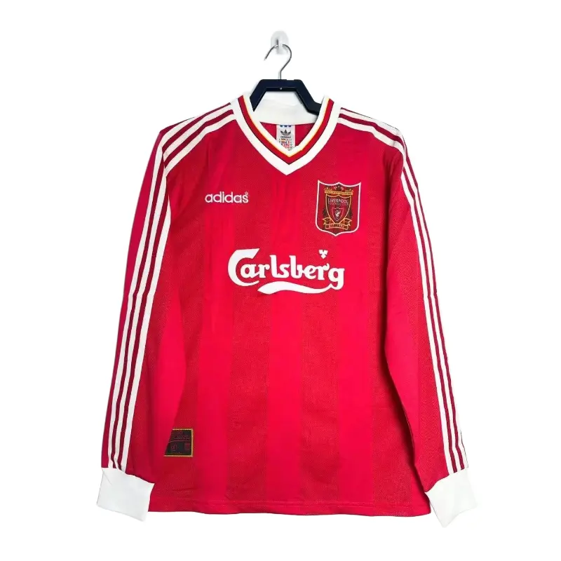 Retro Liverpool 1995-96 Home Long Sleeves