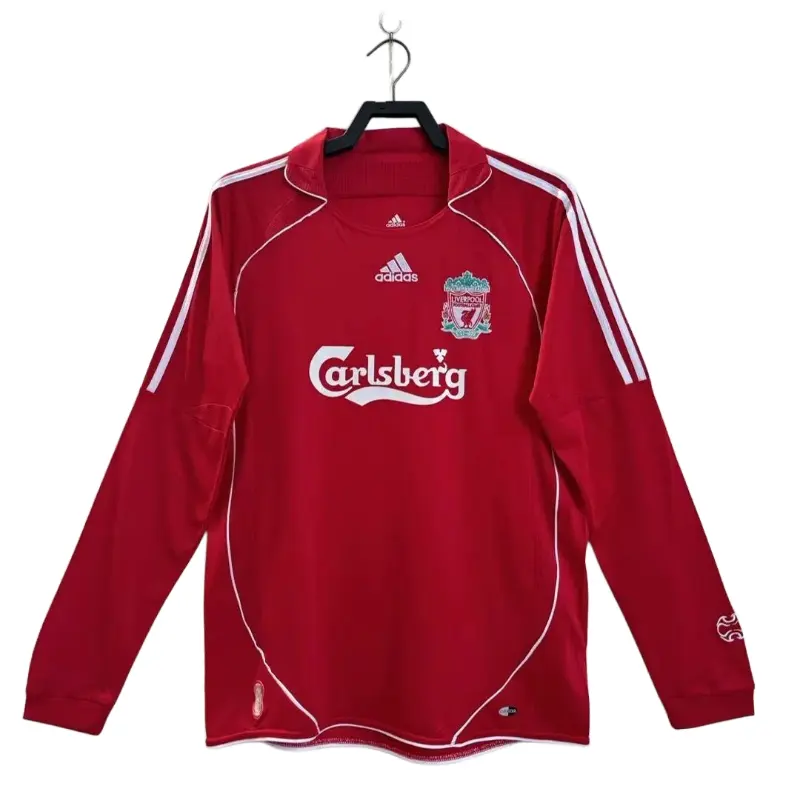 Retro Liverpool 2006-07 Home Long Sleeves