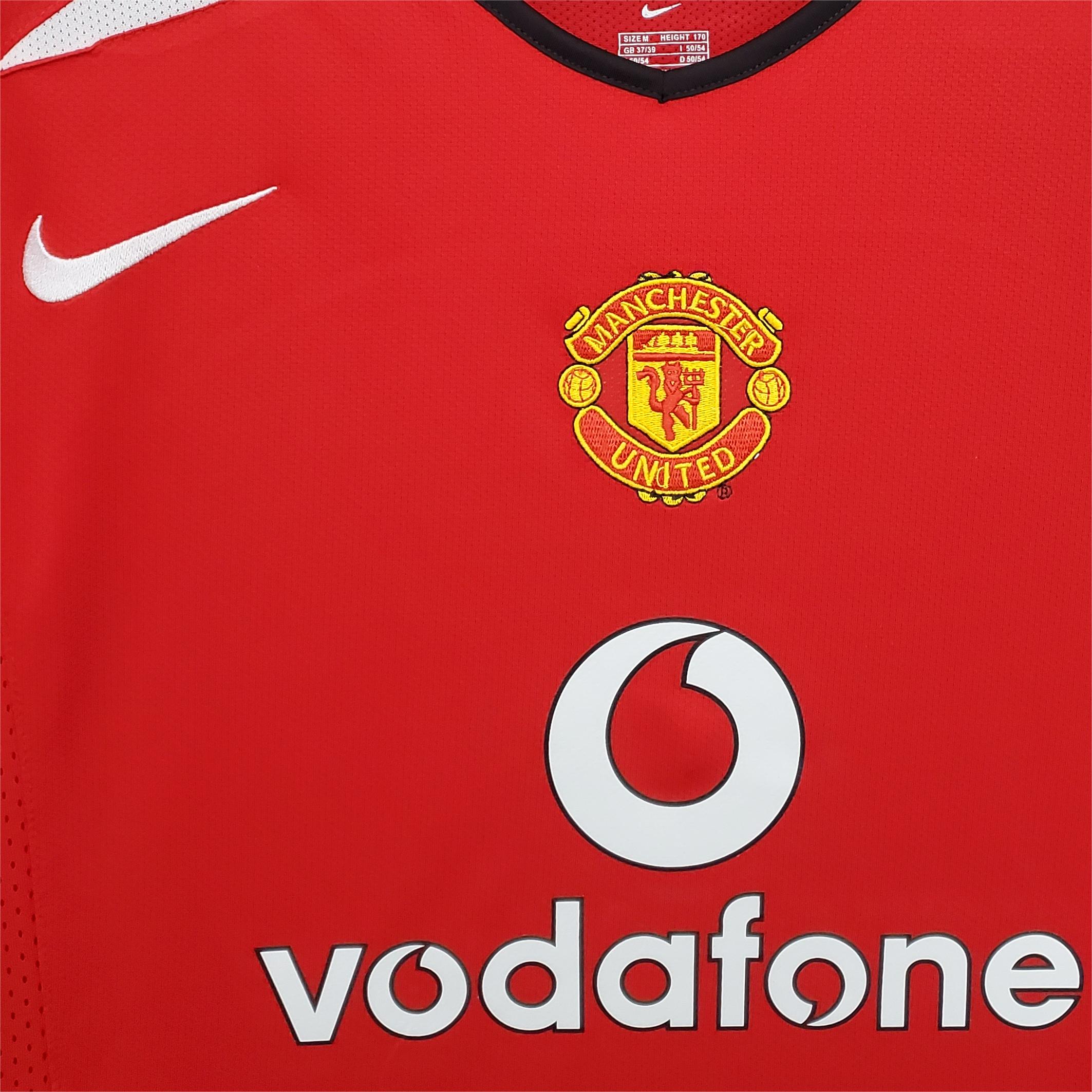Retro Manchester United 2004/06 Home Long Sleeves 3