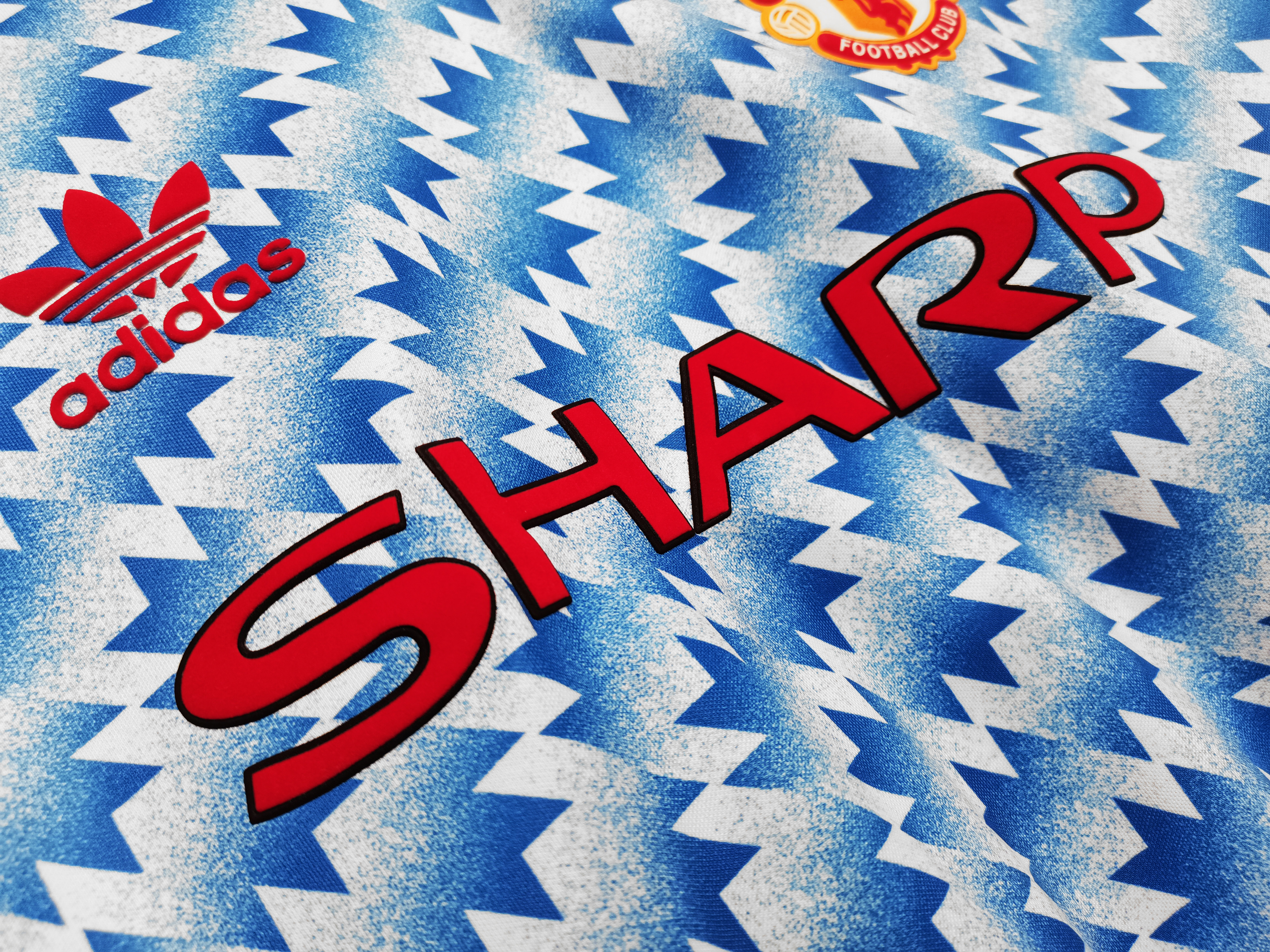 Retro Manchester United 1990/92 Away Long Sleeves 3