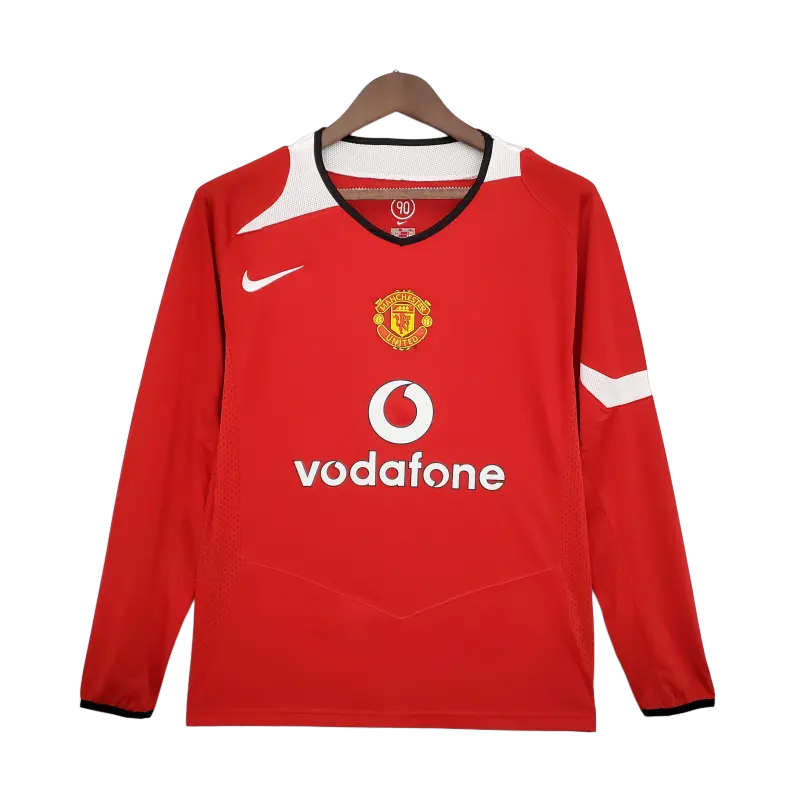 Retro Manchester United 2004/06 Home Long Sleeves
