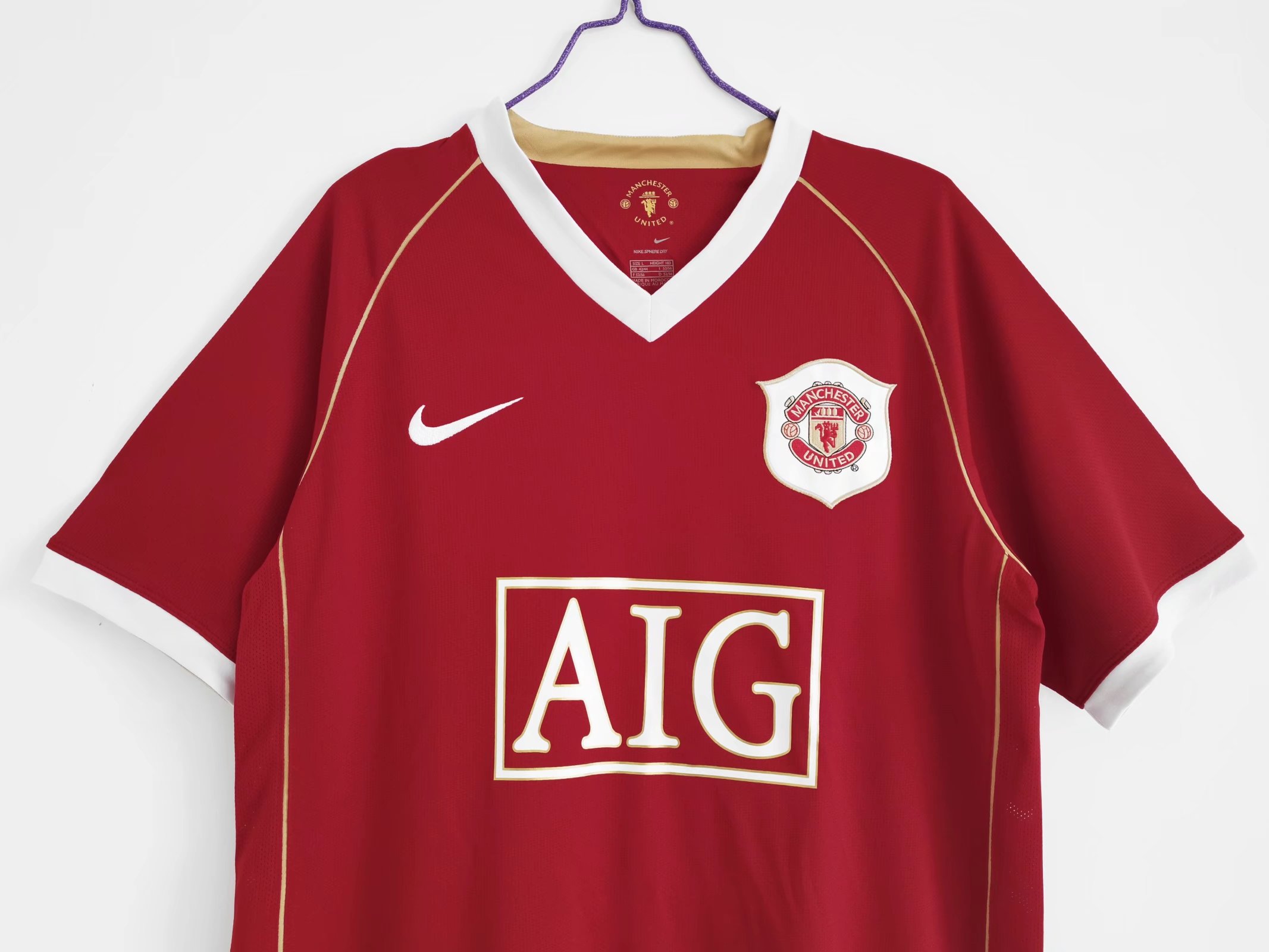 Retro Manchester United 2006/07 Home 4