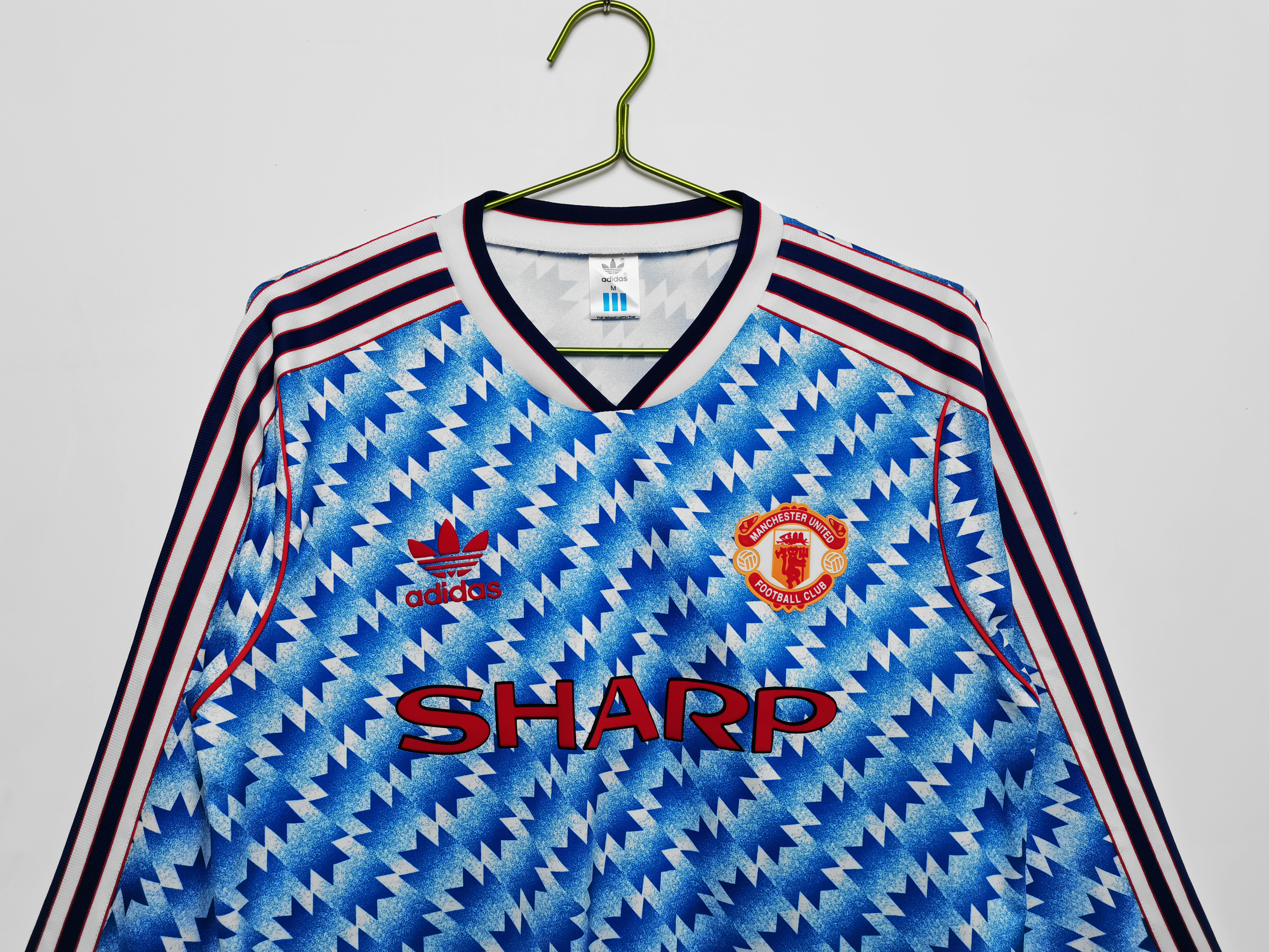 Retro Manchester United 1990/92 Away Long Sleeves 4