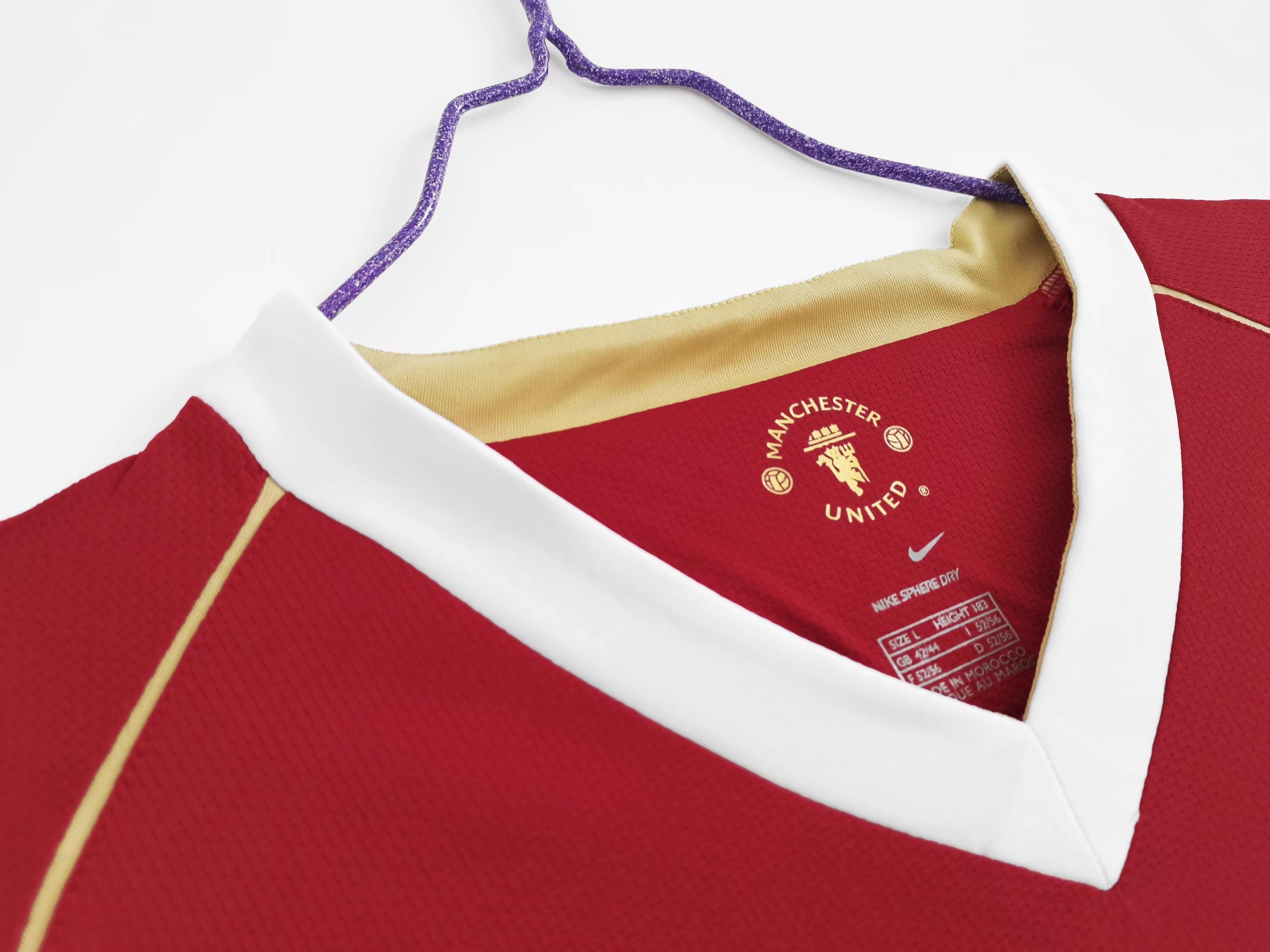 Retro Manchester United 2006/07 Home Long Sleeves 4