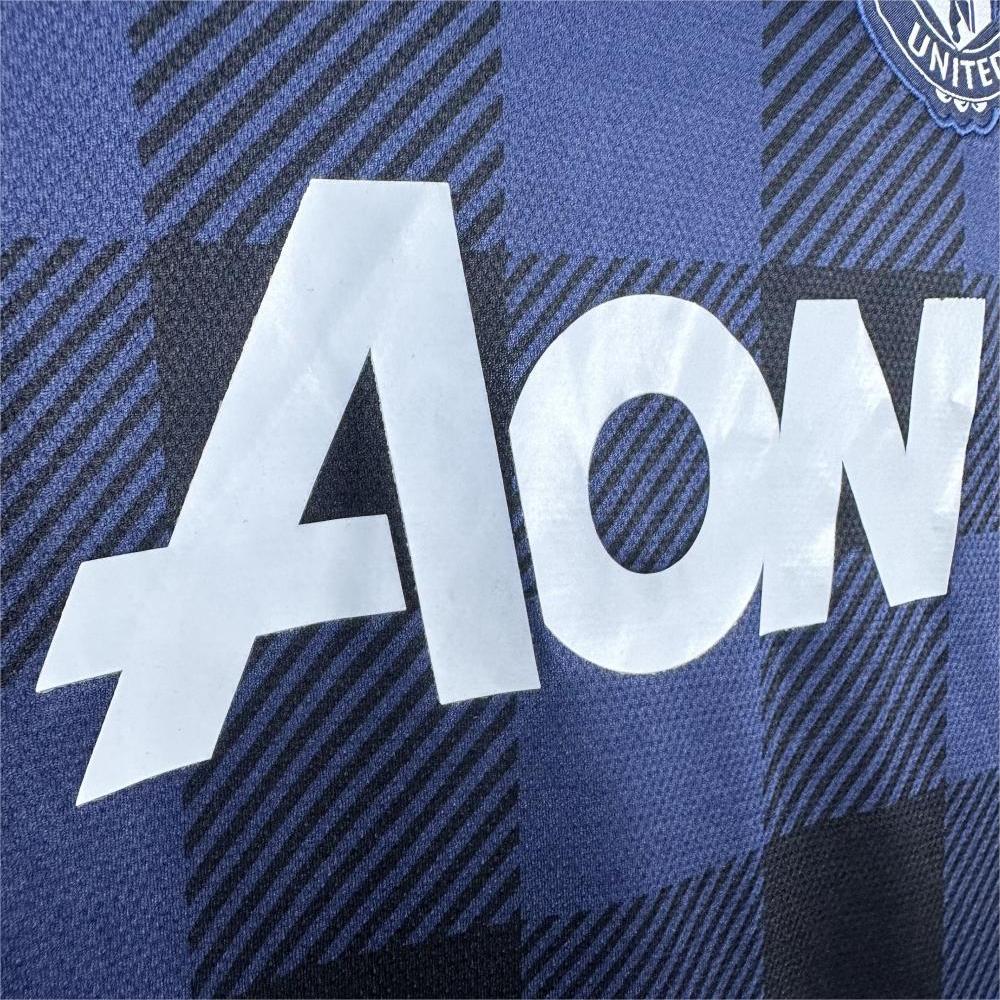 Retro Manchester United 2013/14 Away Long Sleeves 4