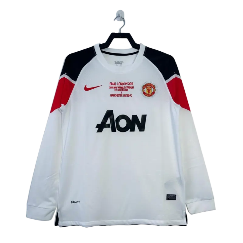 Retro Manchester United 2010/11 Away Final Long Sleeves