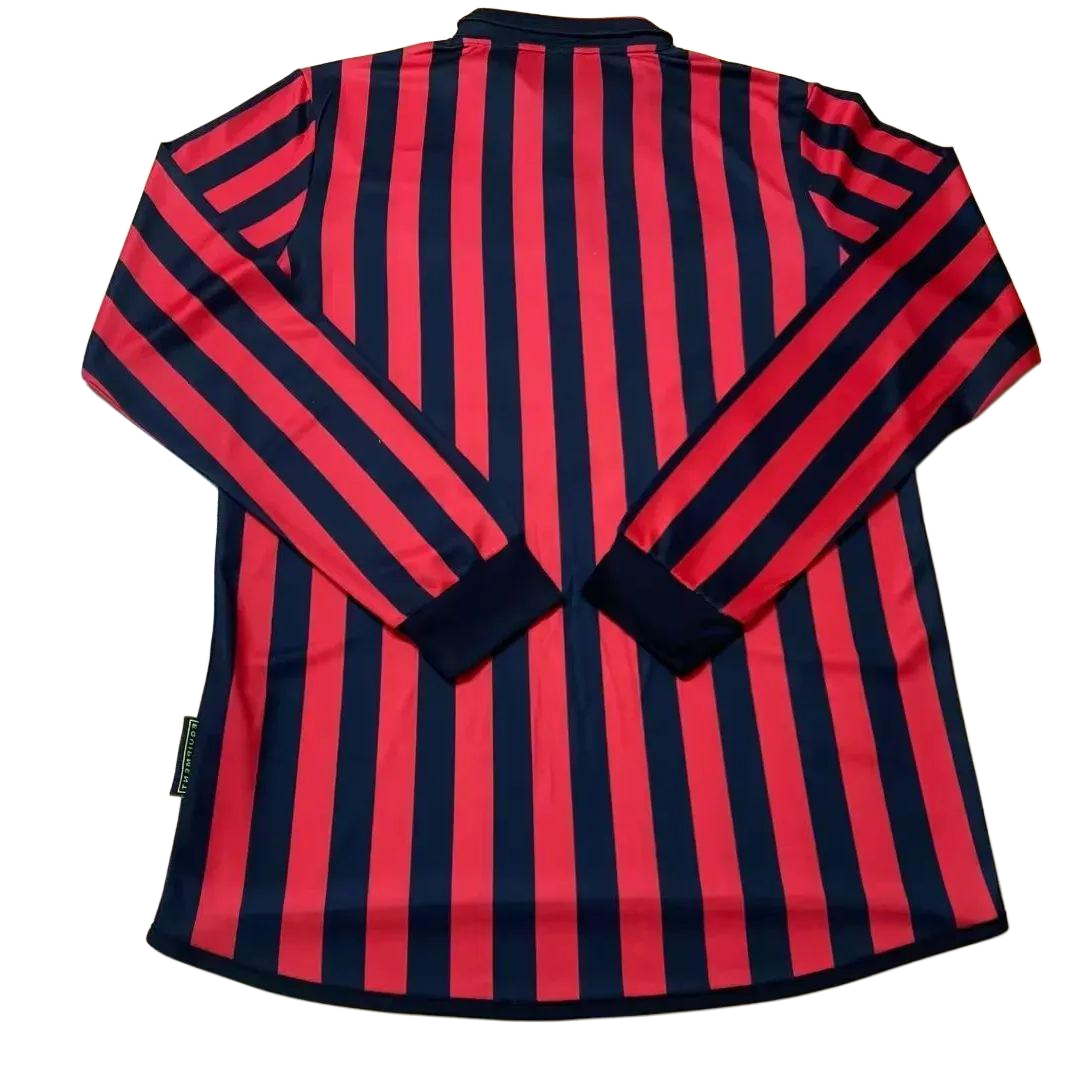 Retro 99/00 AC Milan Home Long Sleeve