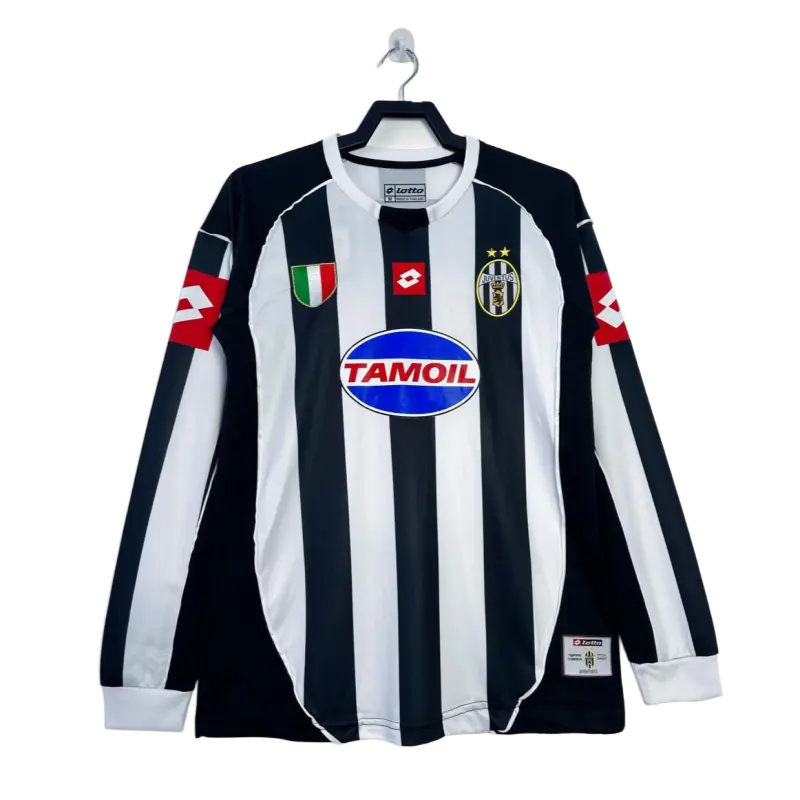 Retro 2002/03 Juventus Home Long Sleeves S-XXL