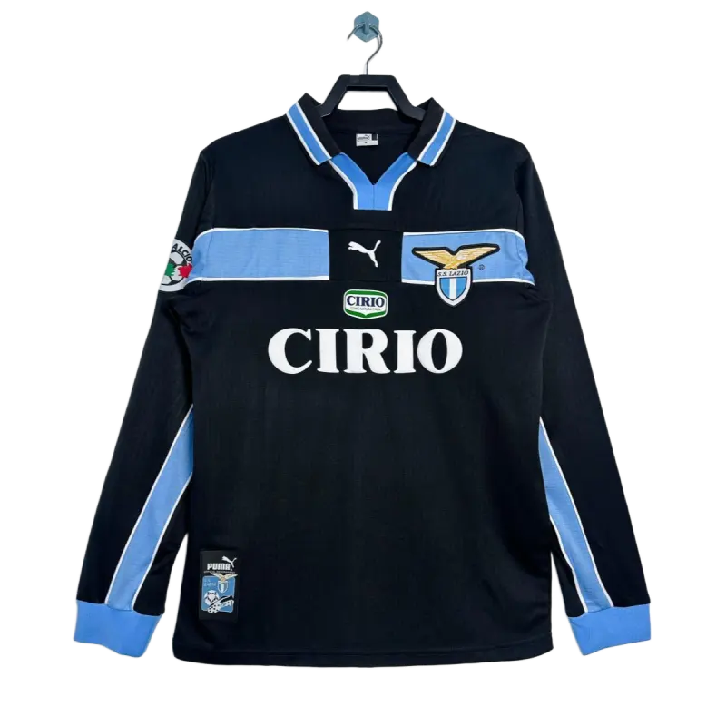 Retro 1998/99 Lazio Away Long Sleeves