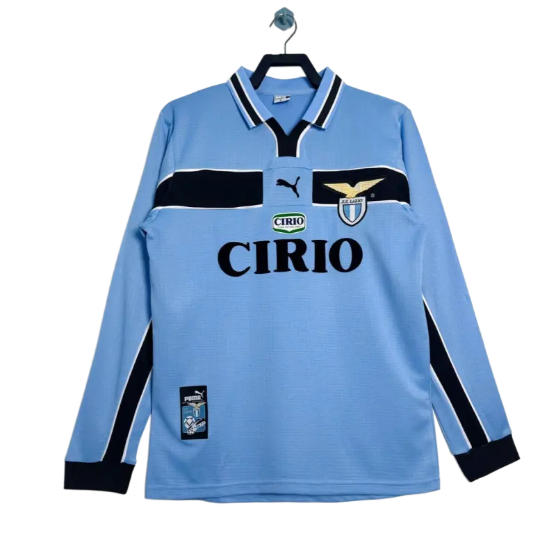 Retro 1998/99 Lazio Home Long Sleeves