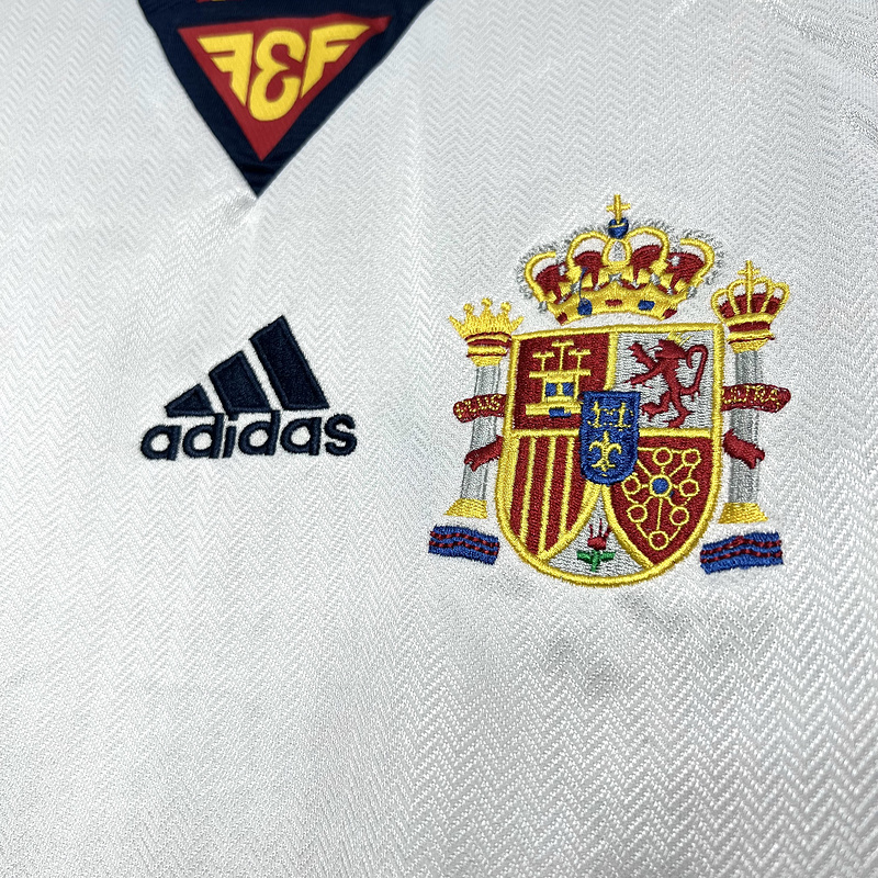 Retro Spain 1998 Away White 3