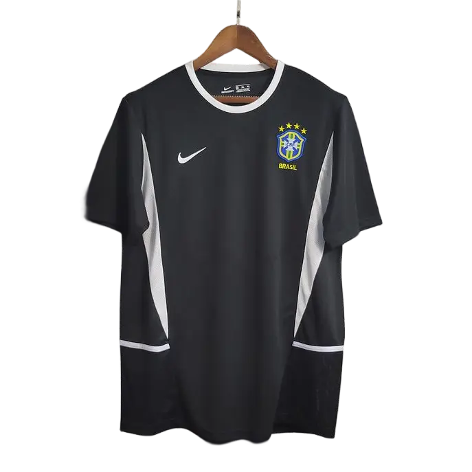 Retro Brazil 2002 Goalkeeper Black