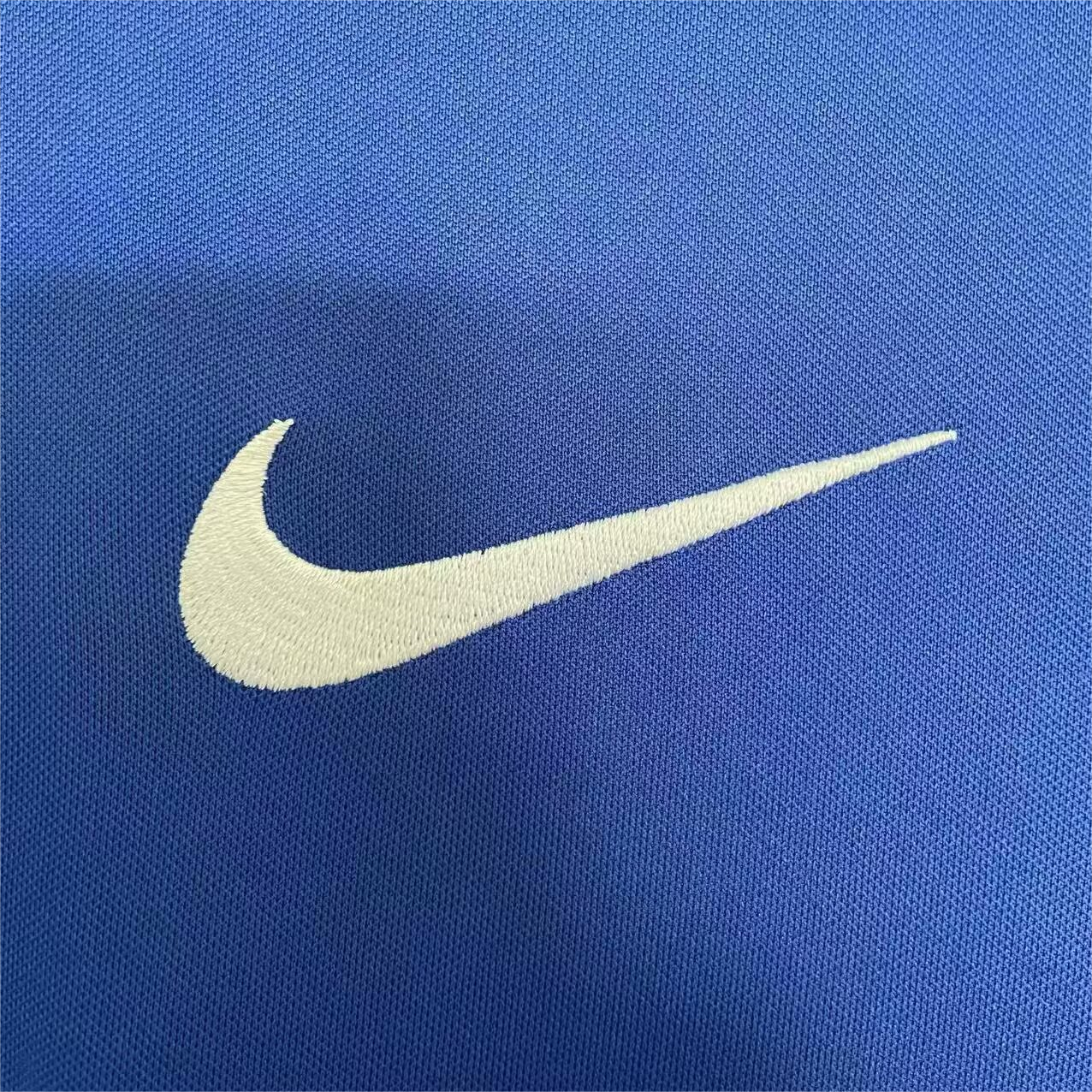 Retro  Brazil 2002 Away Blue Long Sleeves 4