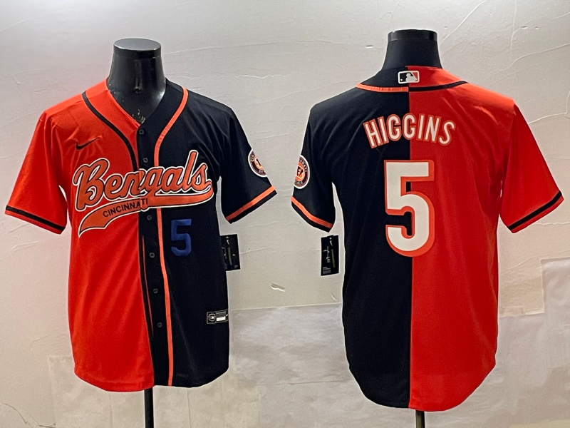 Cincinnati Bengals #5 RED/BLACK