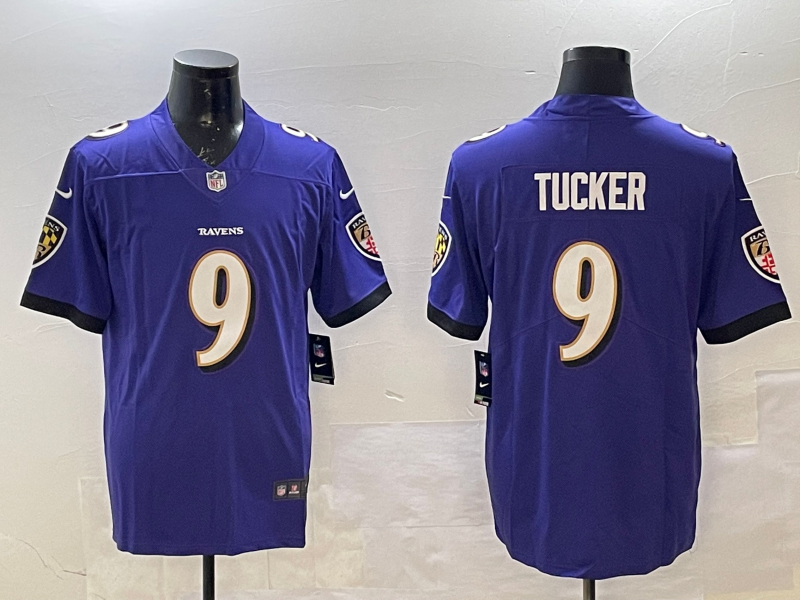 Baltimore Ravens #9 Purple