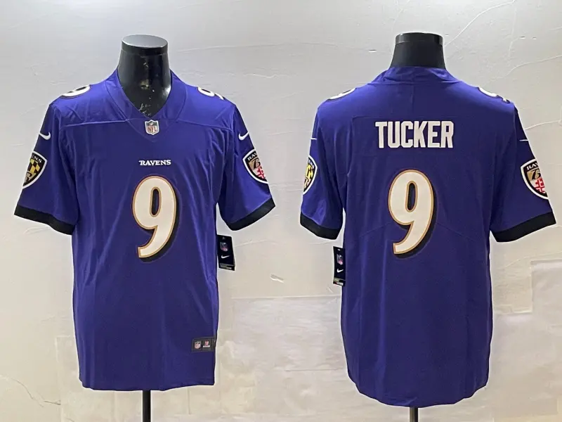 Baltimore Ravens #9 Purple