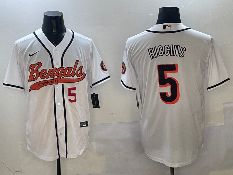 Cincinnati Bengals #5 WHITE