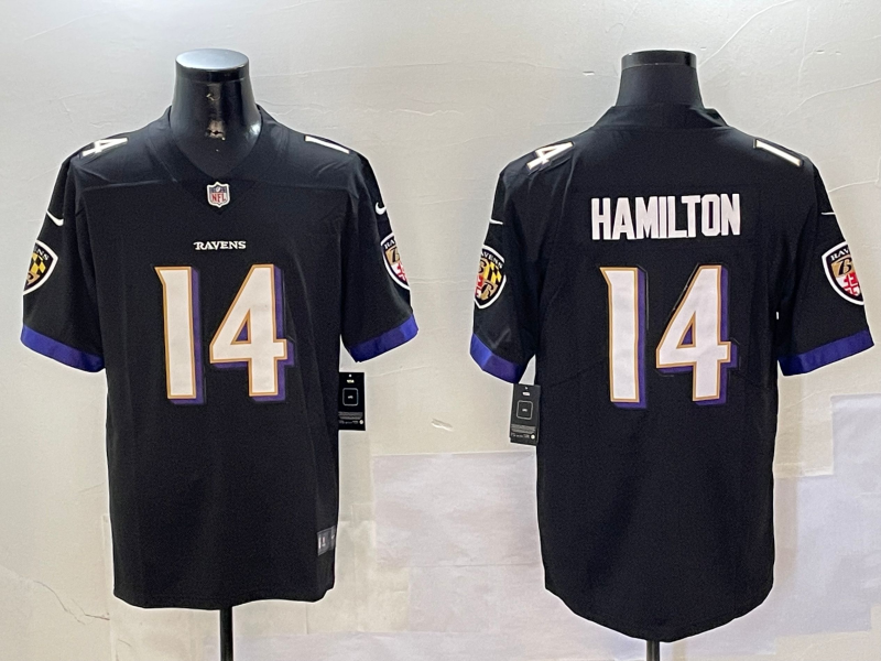 Baltimore Ravens #14 Black