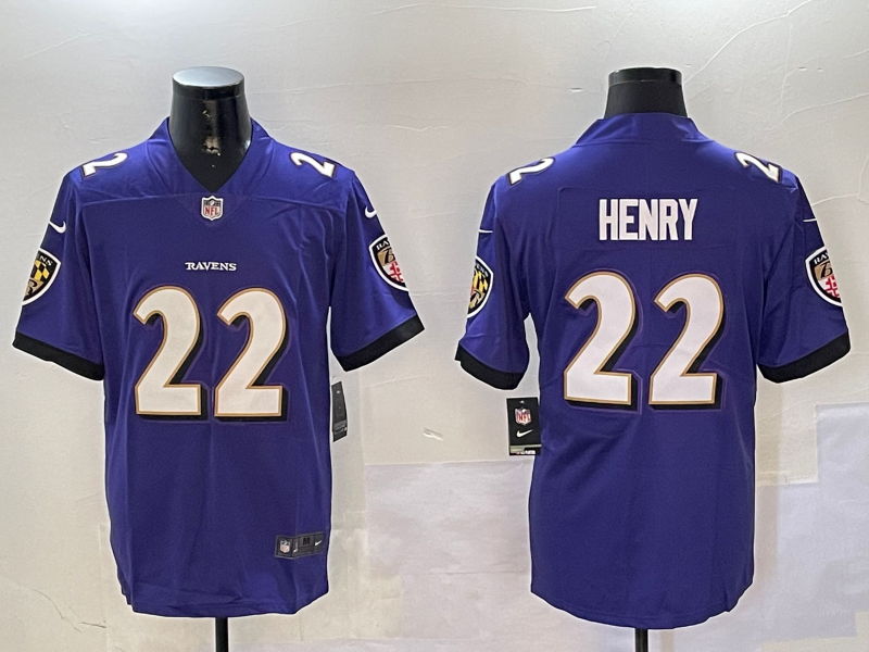 Baltimore Ravens #22 Purple