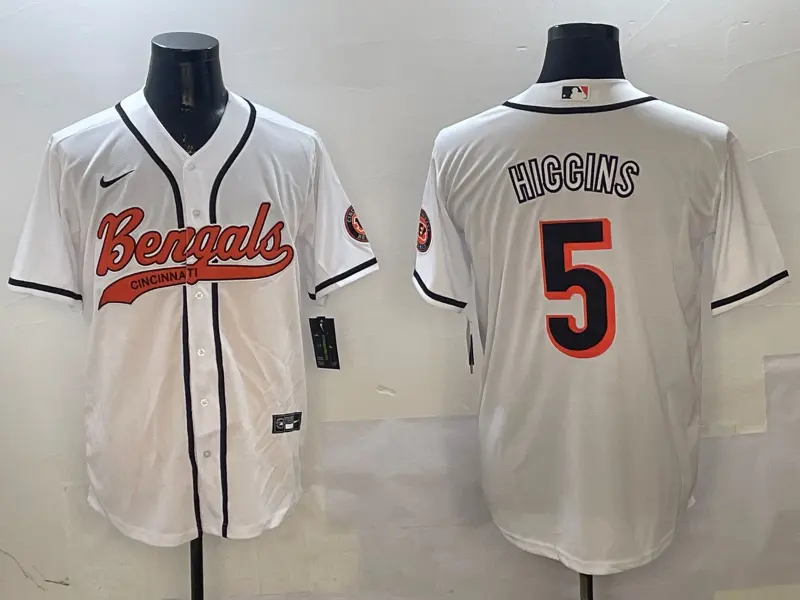 Cincinnati Bengals #5 WHITE