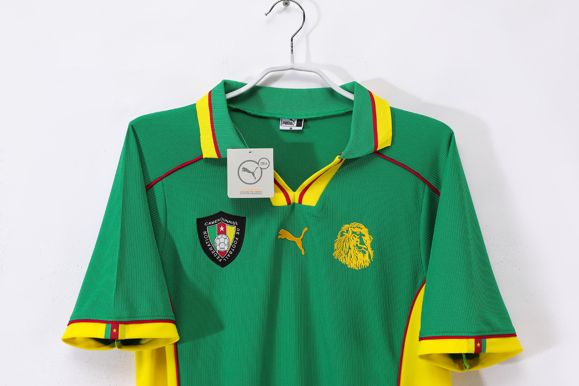 Retro Cameroon 1998/99 Home Green  S-XXL 4