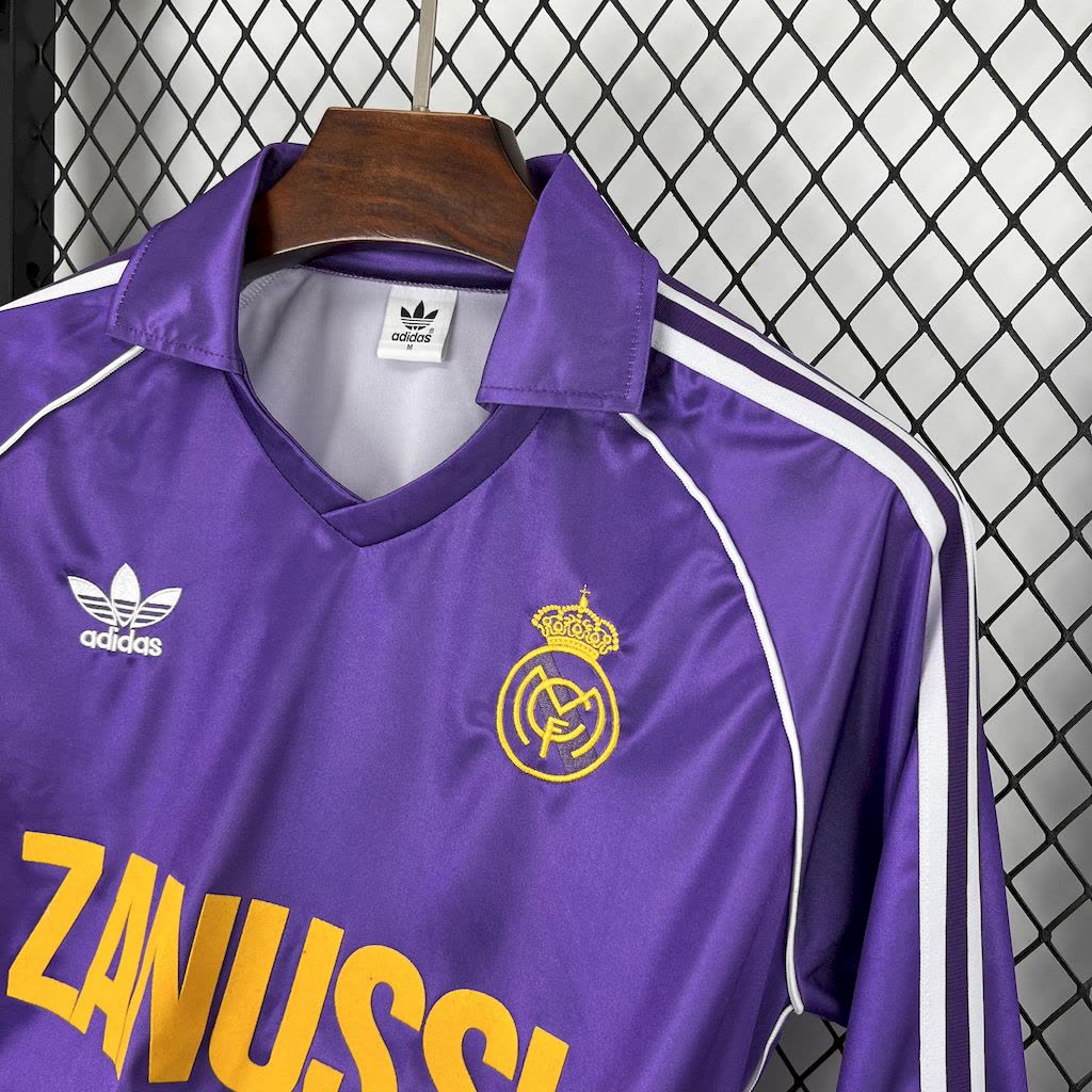 Retro Real Madrid 1984/85 Away Long Sleeves