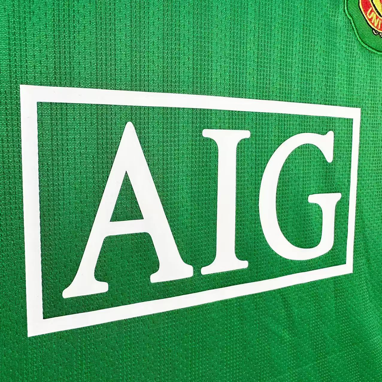 Retro Man United 07/08 Goalkeeper Green Long Sleeves 4