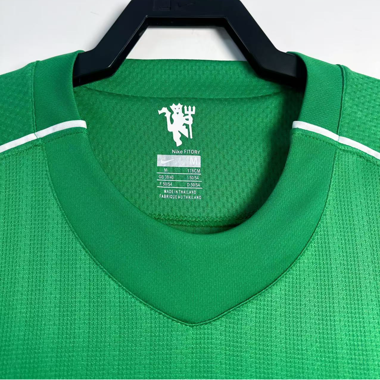 Retro Man United 07/08 Goalkeeper Green Long Sleeves 3