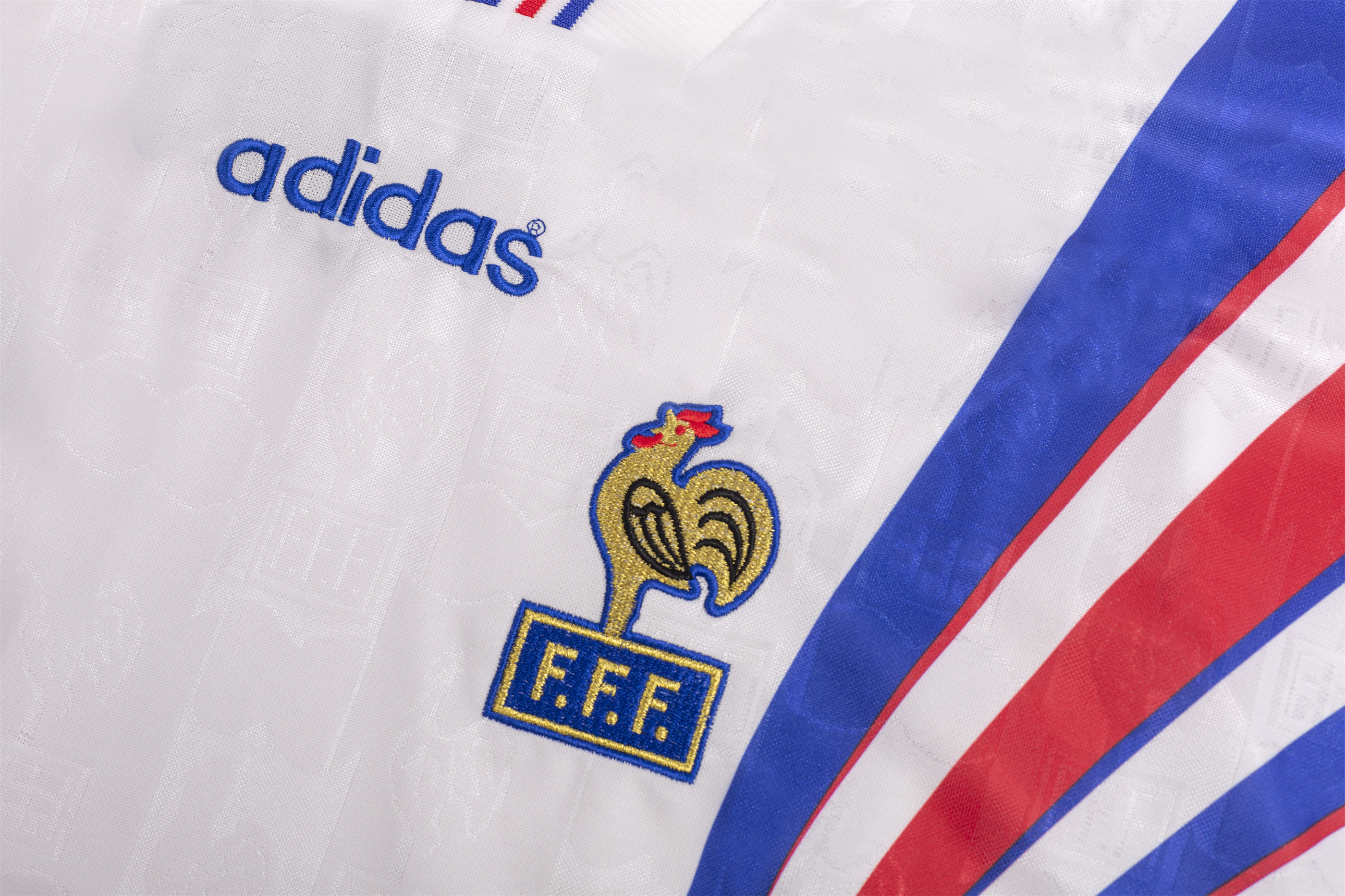 Retro France 1996 Away White 3