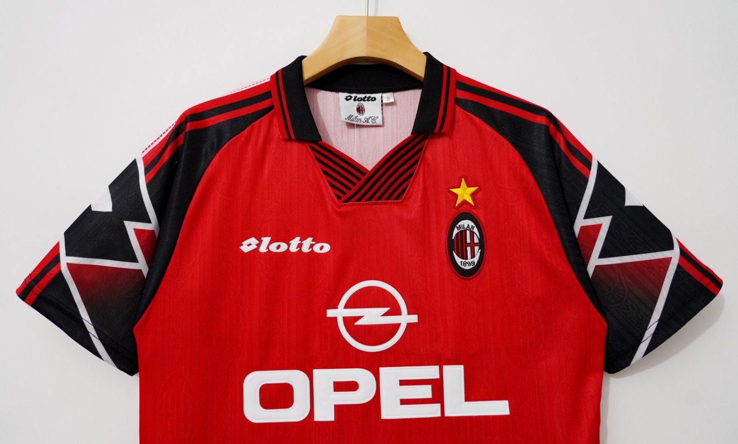 Retro 97/98 AC Milan Red S-XXL 3