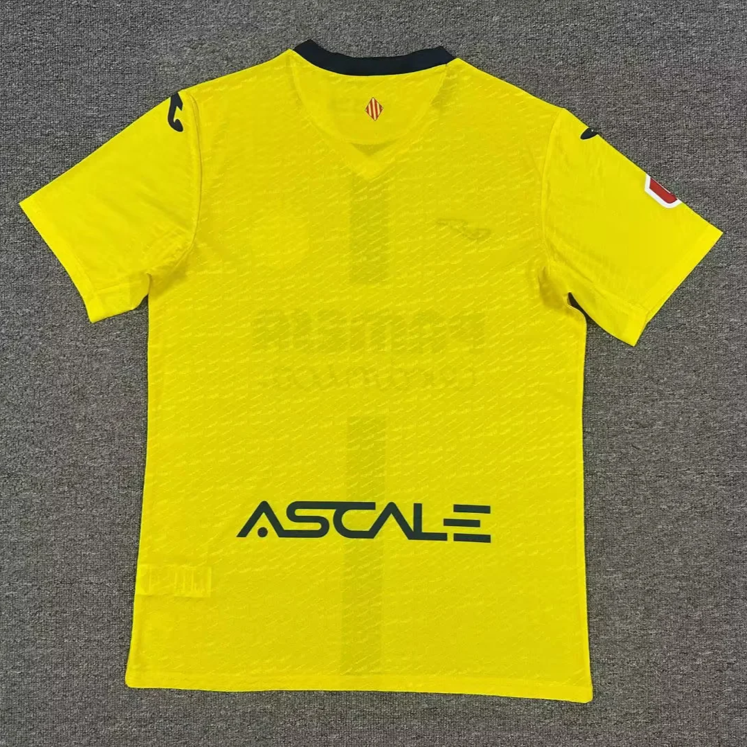 Villarreal 25/26 Home With Patch S-4XL