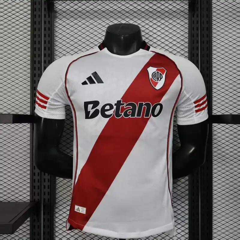 Player Version River Plate 2025/26 Home S-XXL
