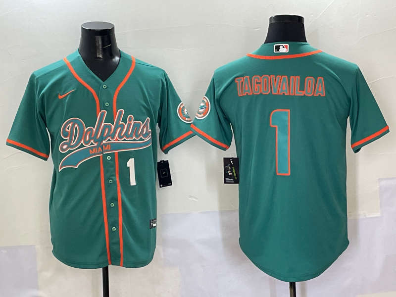Miami Dolphins #1 Green