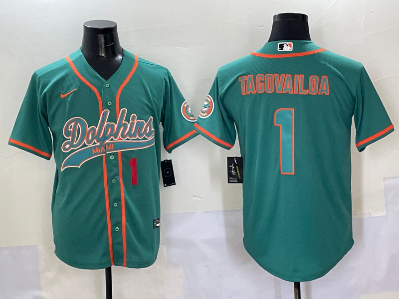 Miami Dolphins #1 Green