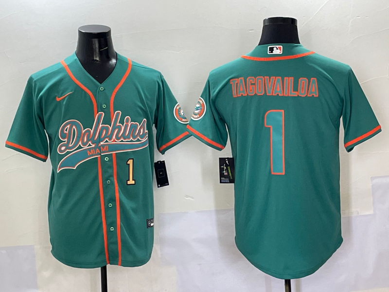 Miami Dolphins #1 Green