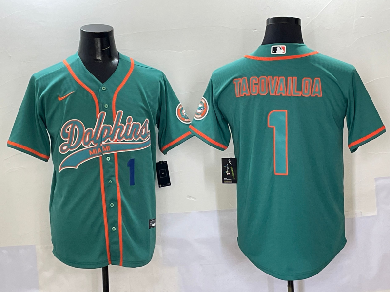 Miami Dolphins #1 Green