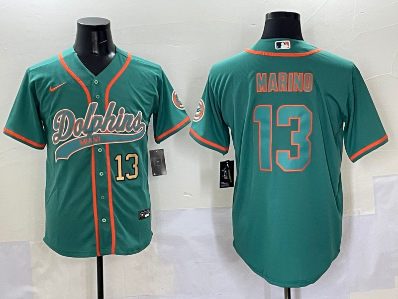 Miami Dolphins #13 Green