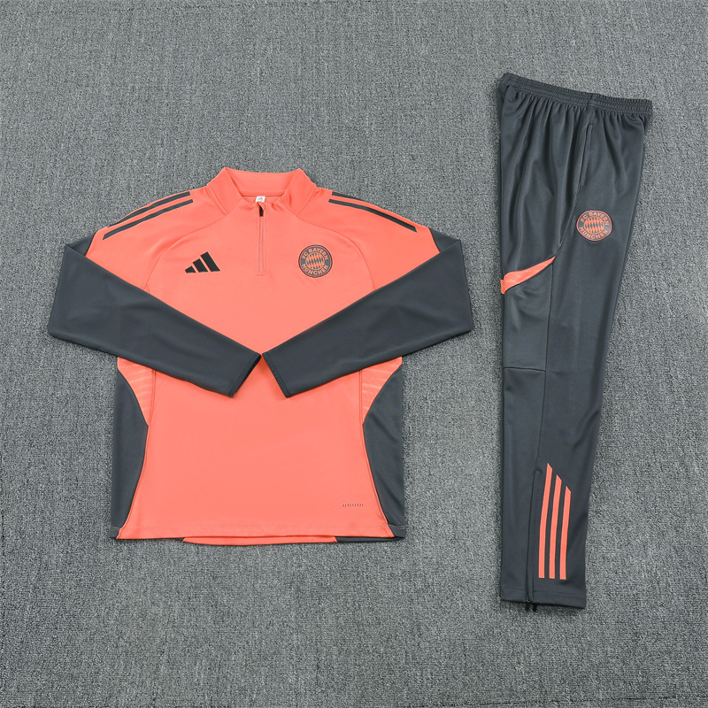 Adult/ Kids Bayern Half Zipper Training Suit 801 3