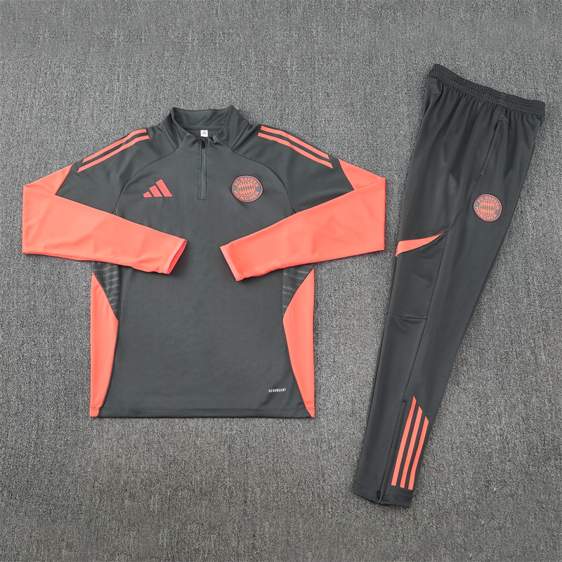 Adult/ Kids Bayern Half Zipper Training Suit 801 3