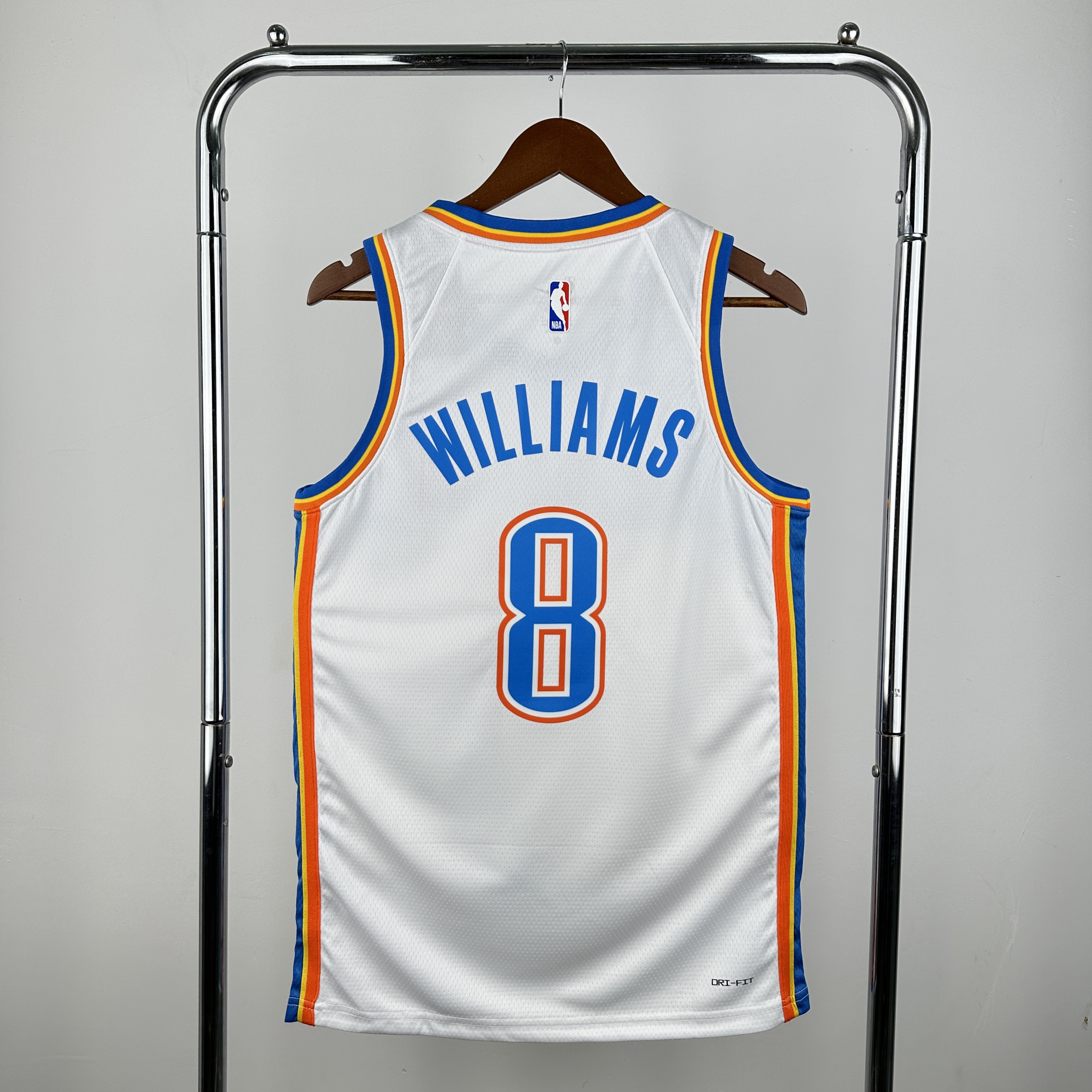 23 Season Oklahoma City Thunder White No.8