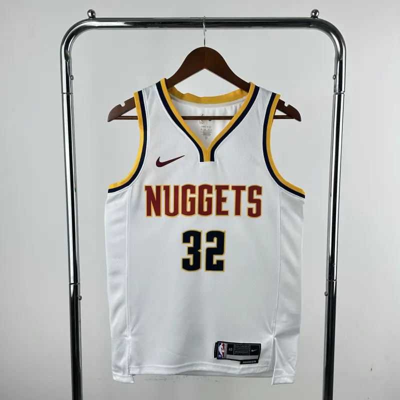 23 Season Denver Nuggets White No.32
